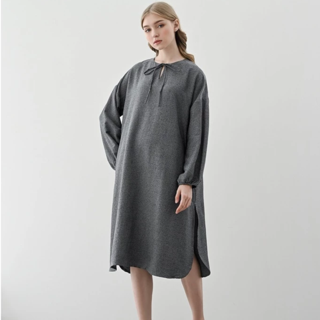 Sahara Dress Dark Grey